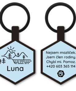 Woofit Tag Mountains