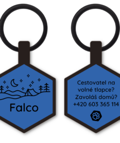 Woofit Tag Starry Night