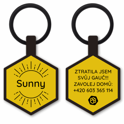 Woofit Tag Sunshine