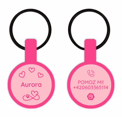 Woofit Tag Mini Amore