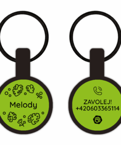 Woofit Tag Mini Monstera