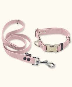 Essential Set: obojek Park + vodítko Forest: Světle růžový