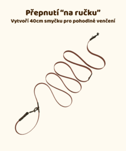 Alternative view of Everyday Set: obojek Park + přepínací vodítko Hike DuoTone: Terakotový