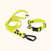 Endurance Set: obojek Park + vodítko Peak: Neonově žlutý