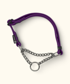 Polostahovací obojek Cliff: Fialový