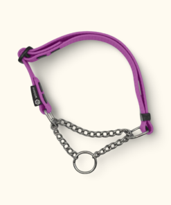 Polostahovací obojek Cliff: Šeříkový