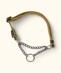 Polostahovací obojek Cliff: Zlatý