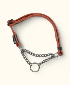 Polostahovací obojek Cliff: Terakotový