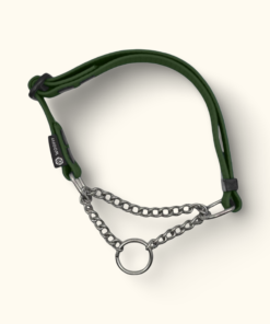 Polostahovací obojek Cliff: Olivový