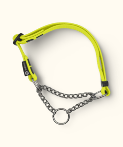 Polostahovací obojek Cliff: Neonově žlutý