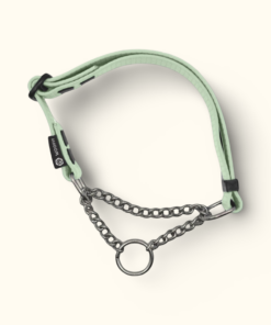 Polostahovací obojek Cliff: Jemně mátový