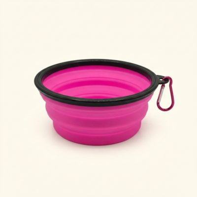 Cestovní miska Woofit TrekBowl 650 ml růžová