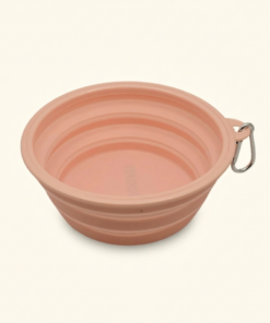 Cestovní miska Woofit TrekBowl 650 ml pudrově růžová