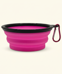 Cestovní miska Woofit TrekBowl 380 ml růžová