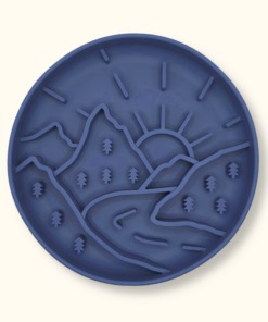 Alternative view of Protihltací miska SlowMunch tmavě modrá