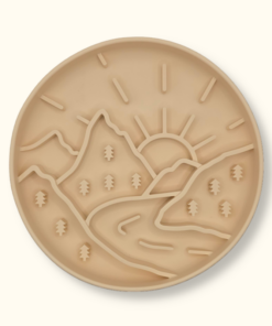 Alternative view of Protihltací miska SlowMunch krémová